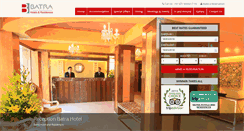 Desktop Screenshot of batrahotelsandresidences.com